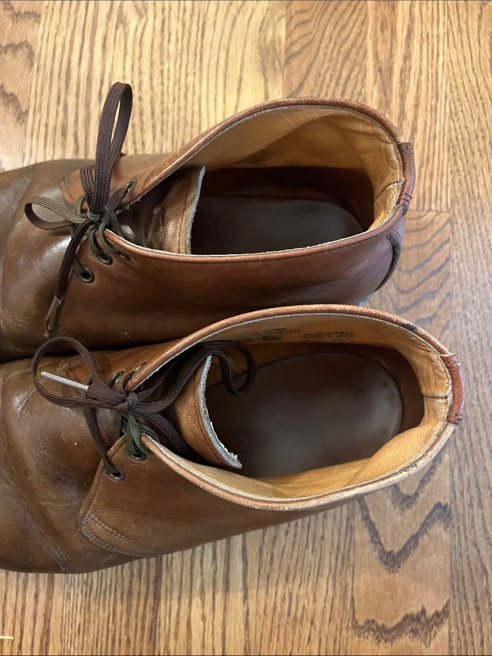 Red Wing Chukka Leather Lace Up Boots Mens 12 EE